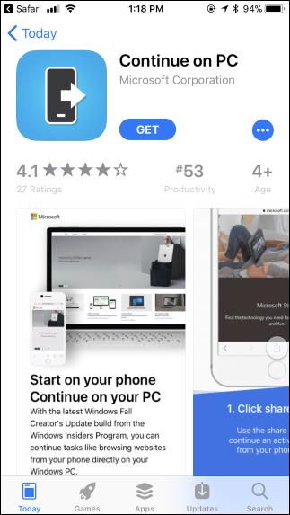 microsoft launcher app for iphone